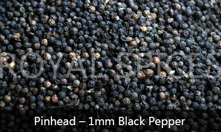 Pinhead-1mm Black Pepper Vietnam